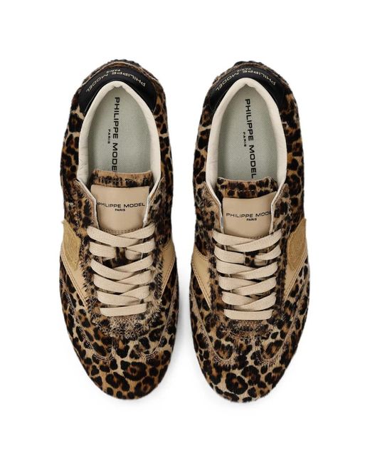 Philippe Model Brown Sneakers
