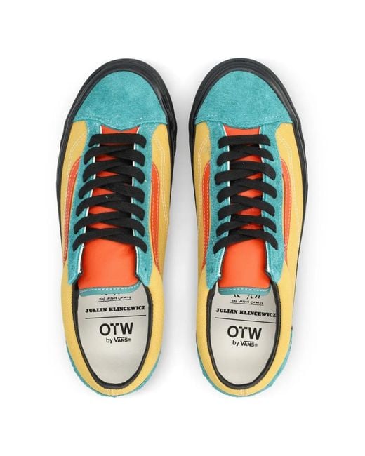 Vans Blue X Julian Klincewicz Otw Old Skool 36 Lace Up Sneakers