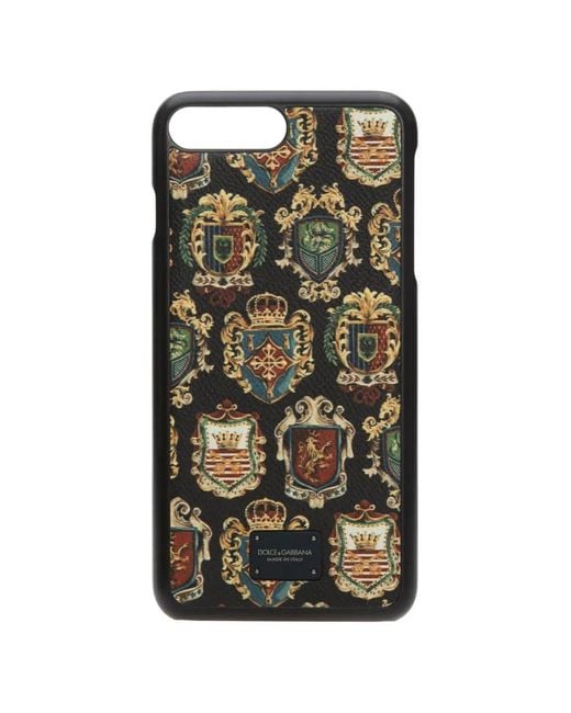 Dolce & Gabbana Green Étui Pour Smartphone À Logo Imprimé