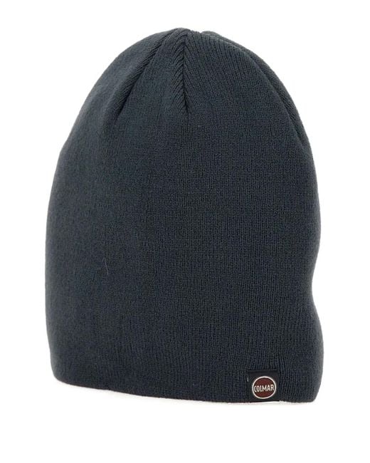 Colmar Blue Logo-Patch Beanie