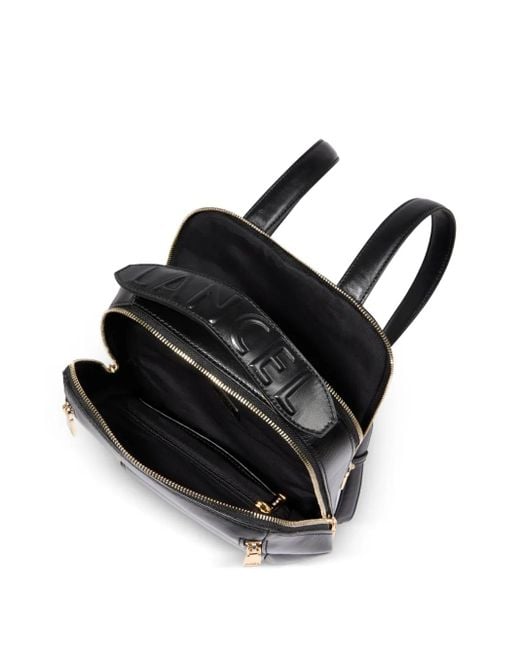 Lancel Black Kleiner Origami Rucksack Mit Doppeltem Reißverschluss