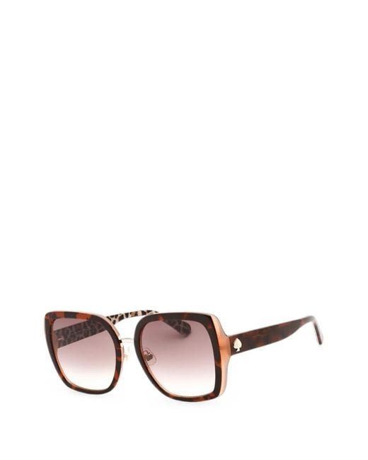 Kate Spade Pink Kimber Square-Frame Sunglasses