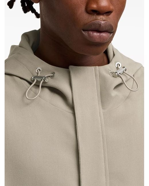 AMI Natural Hooded Windbreaker