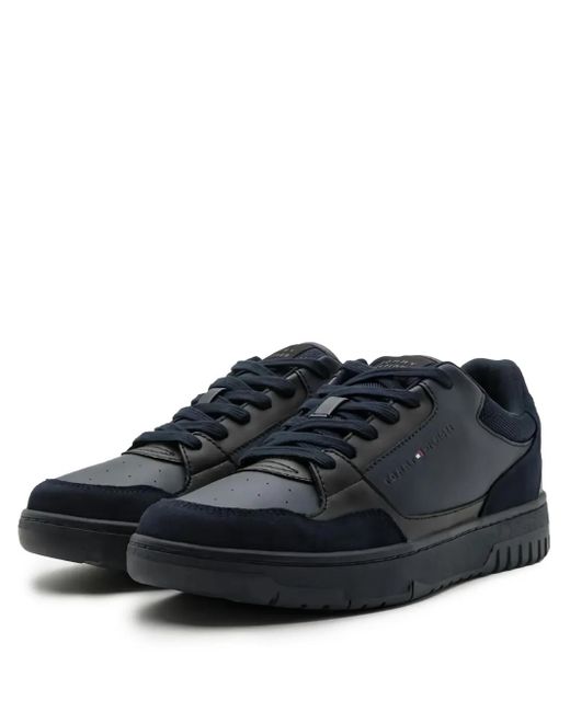 Tommy Hilfiger Black Logo Sneakers for men