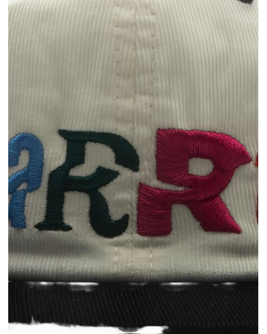 by Parra Gray Error Logo Panel Hat for men