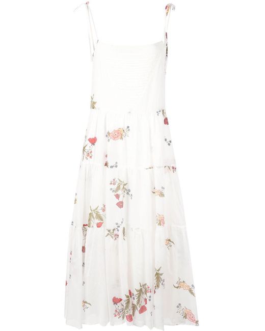 Macgraw Baumwolle 'Prarie' Kleid in Weiß - Lyst