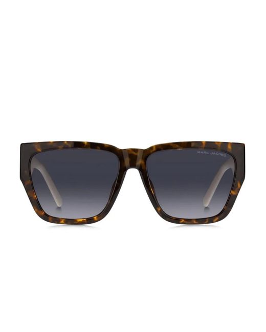 Marc Jacobs Blue Sonnenbrille Mit Geometrischem Gestell