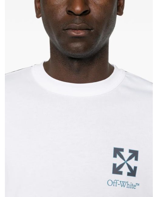 Off-White c/o Virgil Abloh White Arrows-Print T-Shirt for men
