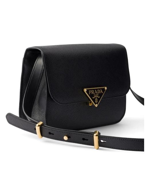 Borsa A Spalla di Prada in Black