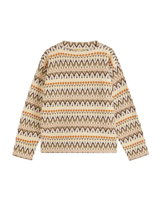 Levi's Natural Geometric-Pattern Sweater for men
