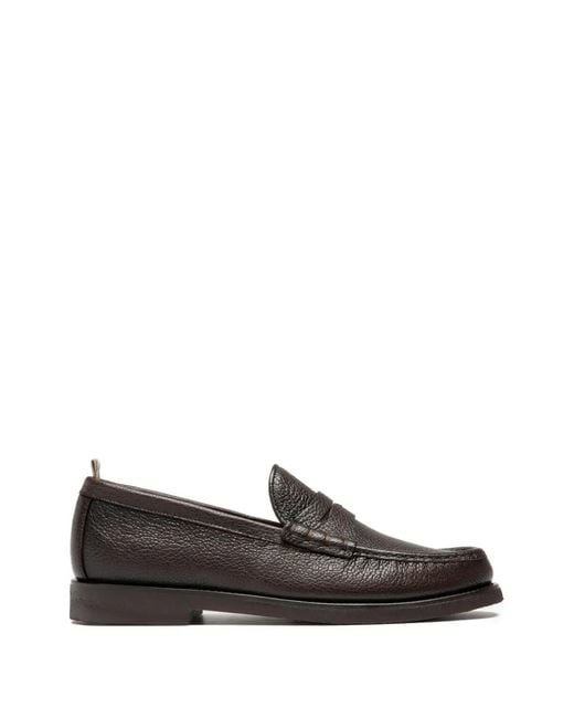 Officine Creative Black Balfron Flexi 001 Loafers for men