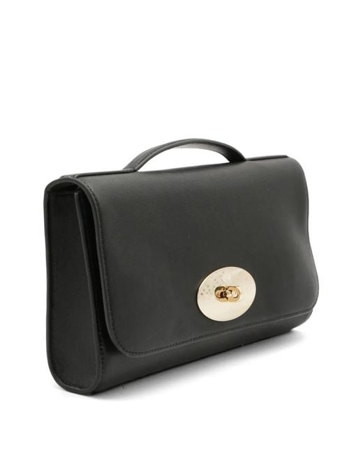 Mulberry Black Pochette Lily En Cuir
