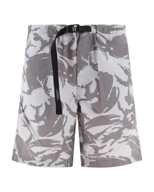 Mountain Research. Gray Camouflage Shorts for men