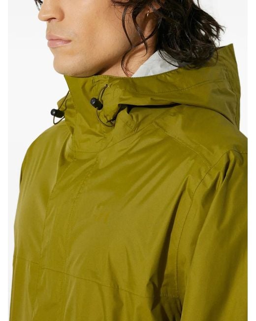 Chaqueta Liviana Con Capucha Helly Hansen de hombre de color Green