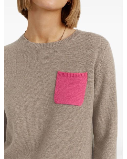 Chinti & Parker Multicolor Wool Blend Sweater
