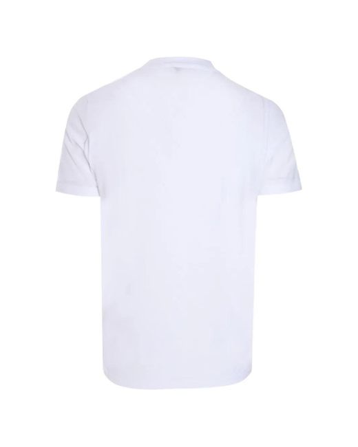 Gran Sasso White Short-Sleeve T-Shirt for men