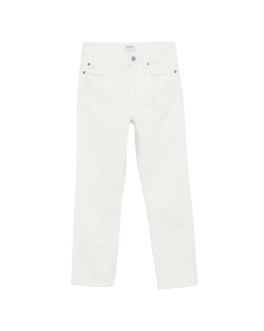 Filippa K White Stella Five-Pocket Jeans