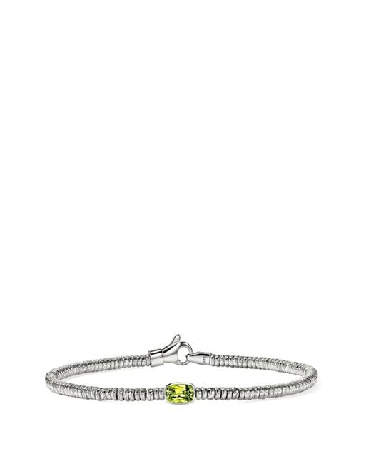 John Hardy White Heishi Peridot Bracelet