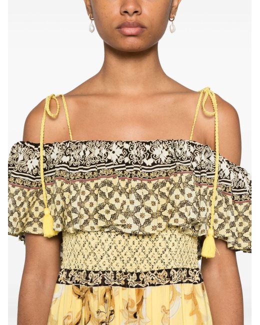 Alice olivia metallic dress sales