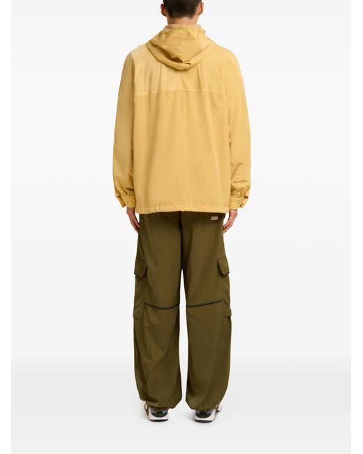 Marni Yellow Drawstring-Hooded Jacket for men