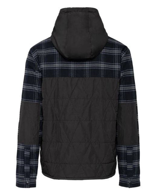 Aztech Mountain Blue Loge Peak Hooded Jacket for men