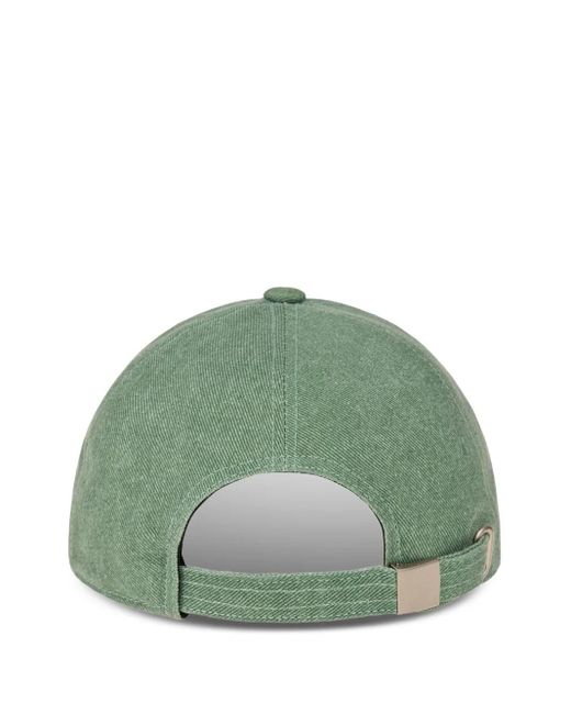 Rest&Recreation Green Embroidered-Logo Cap