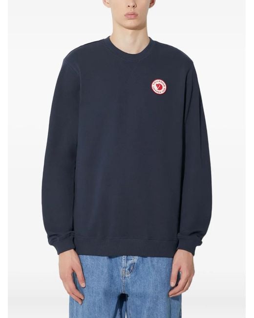 Sweat À Patch Logo Fjallraven pour homme en coloris Blue