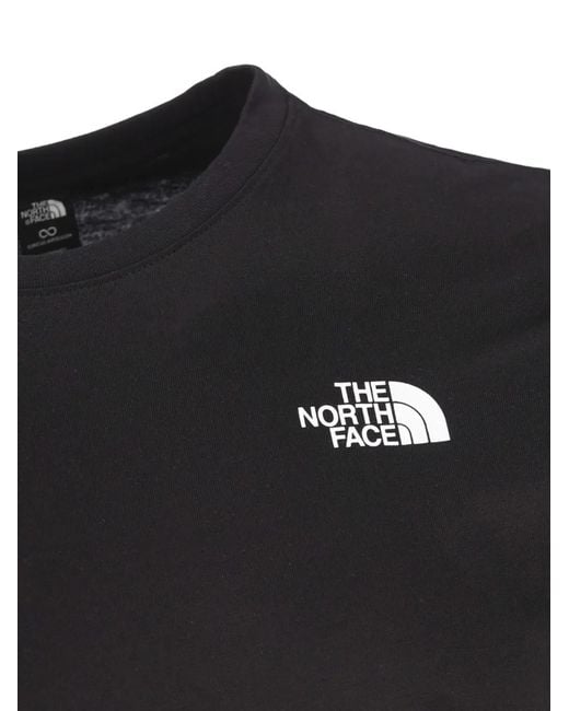 The North Face Black Graphic-Print T-Shirt for men