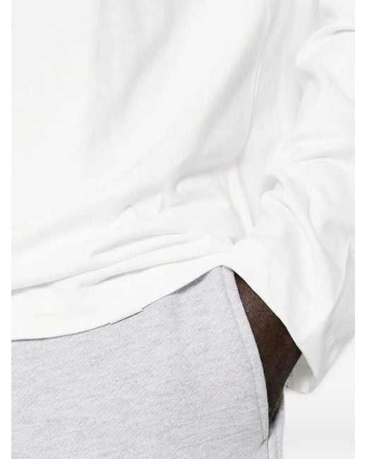 Woc White Rodez Long-Sleeve T-Shirt for men