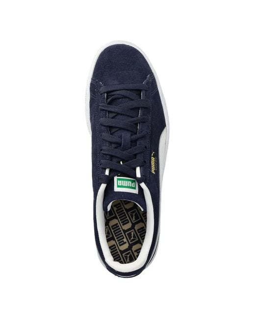 PUMA Blue Suede Classic Sneakers