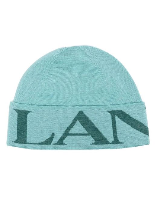 Lanvin Blue Gestrickte Beanie
