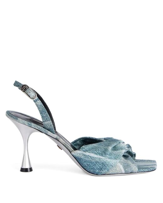 Roberto Cavalli スリングバック シューズ Blue