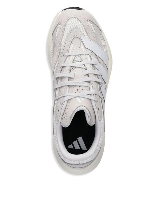 Adidas White Lightblaze Sneakers for men