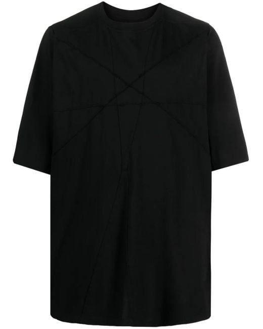 Rick Owens Hemd Im Patchwork-Design in Black für Herren