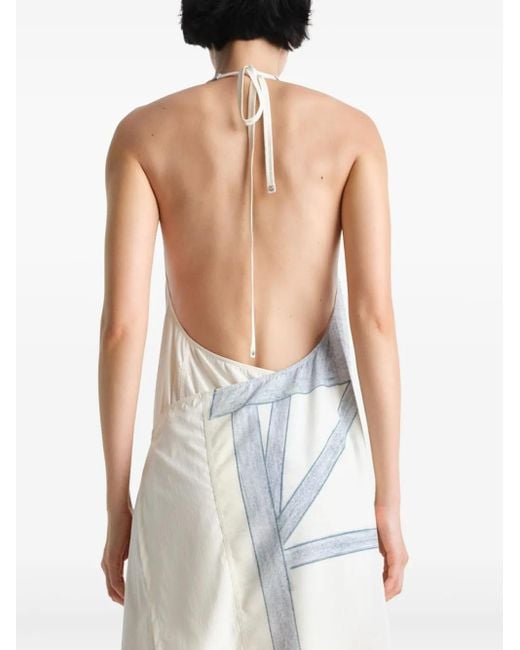Lemaire X Philippe Weisbecker Apron ドレス ブルー | Lyst