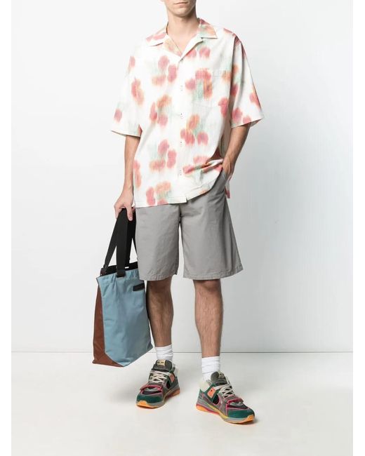 KENZO Gray Bowed To The Knee for men