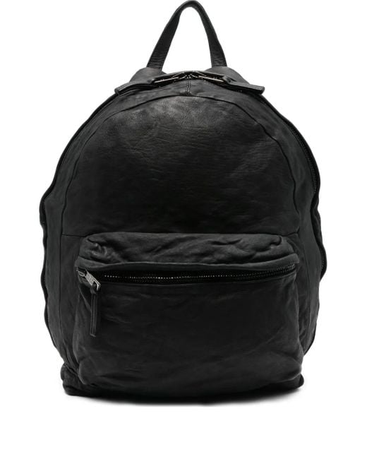 Giorgio Brato レザー バックパック Black
