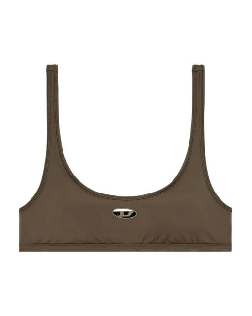 DIESEL Brown 'Chelsea-Utlt' Sports Bra