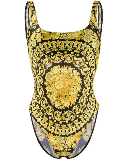 Versace Yellow Sea Clothing Golden