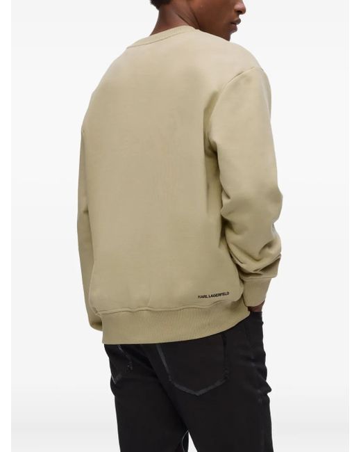 Karl Lagerfeld Ikon Sweater in het Natural voor heren