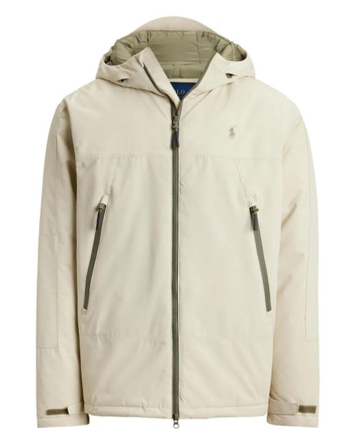 Polo Ralph Lauren Natural Insulated Hooded Windbreaker for men