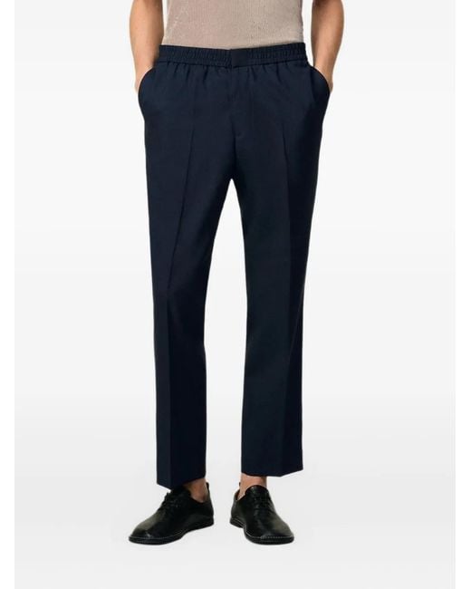 AMI Blue Trousers for men