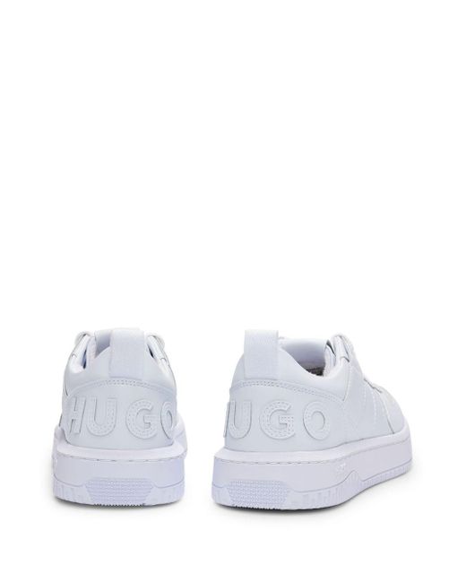 HUGO White Kilian Tennis Sneakers