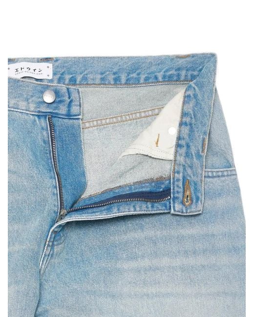 Edwin Blue Tyrell Washed Jeans for men