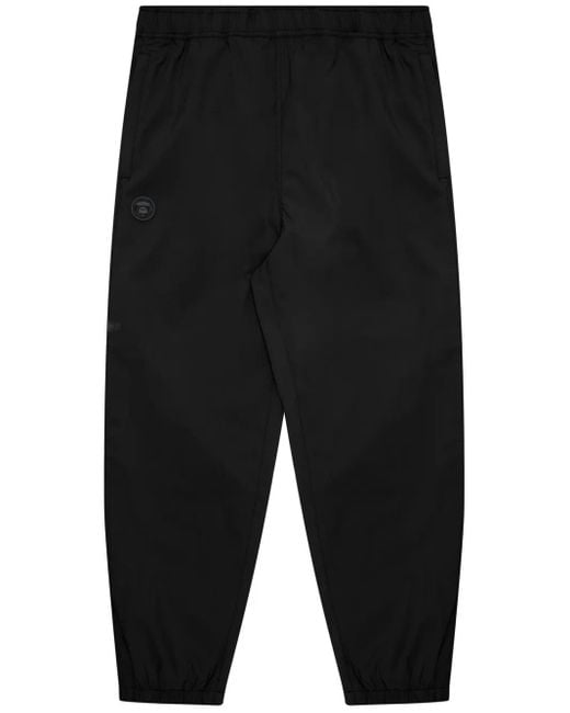 Pantalon Cargo Côtelé À Logo Appliqué Aape By A Bathing Ape pour homme en coloris Black