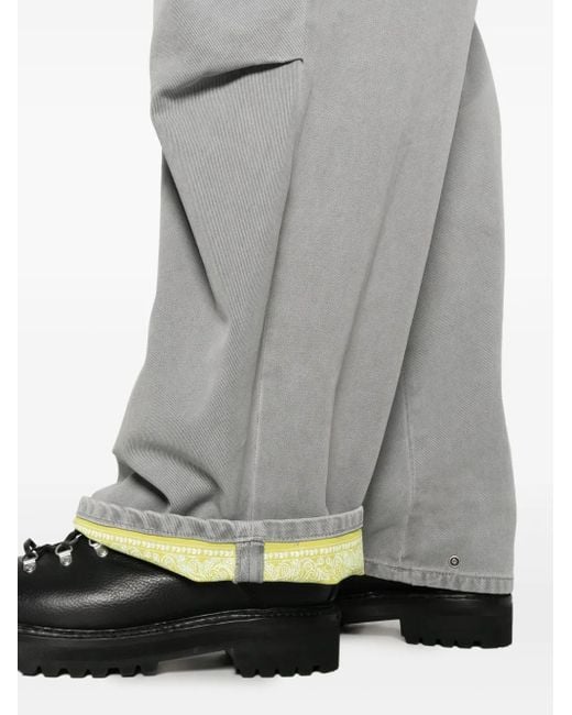 PDF Jeans Met Wijde Pijpen in het Gray voor heren