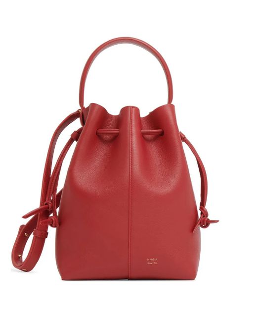 Mansur Gavriel Red Dea Bucket Bag