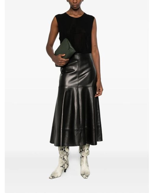 Khaite Black Allo Top