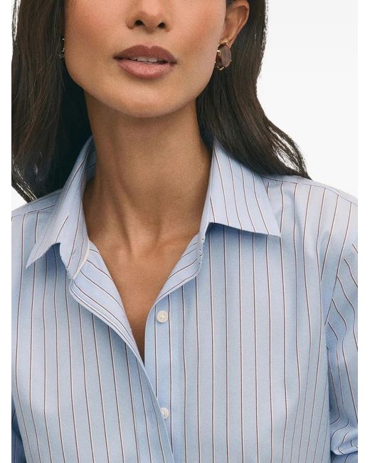 Brooks Brothers Blue Striped Shirt