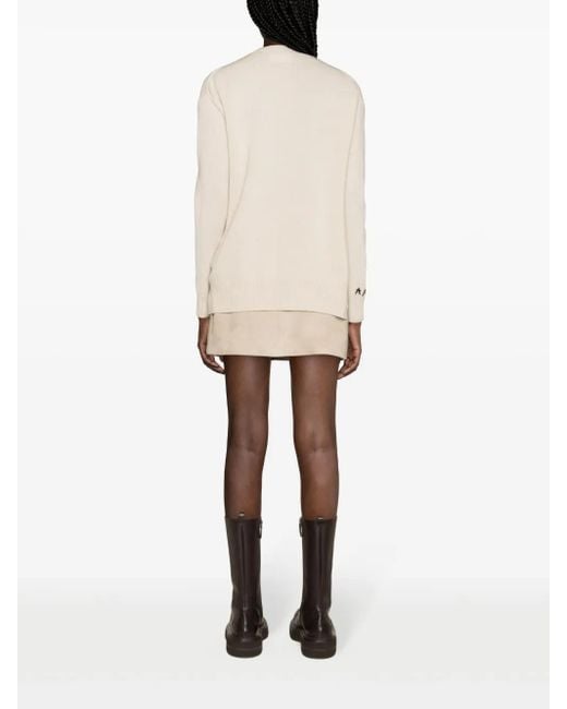 Zadig & Voltaire Natural Mirka Cardigan